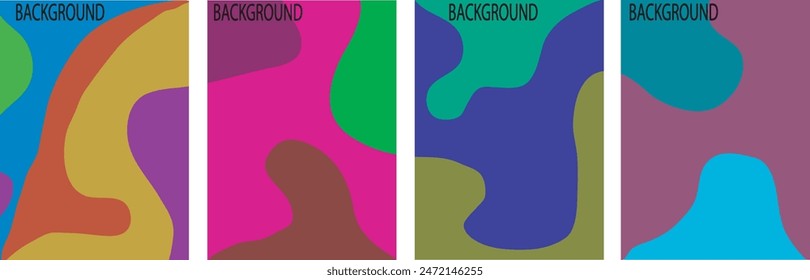 trendy geometric and fluid abstract  background. Use for poster, cover, social media story, banner, fabric print,liquid.magazine covers, tabloids,paper art