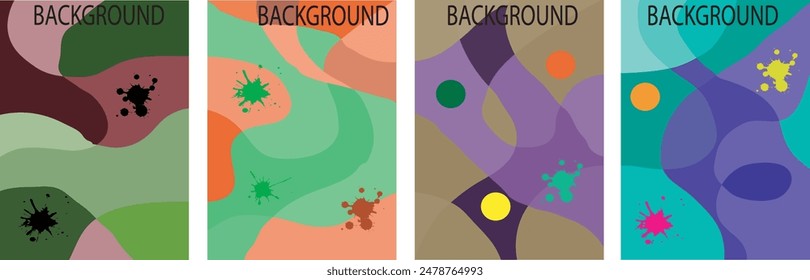 trendy geometric and fluid abstract  background. Use for poster, cover, social media story, banner, fabric print,liquid.magazine covers, tabloids,paper art