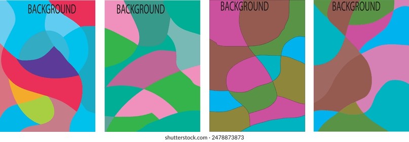 trendy geometric and fluid abstract  background. Use for poster, cover, social media story, banner, fabric print,liquid.magazine covers, tabloids,paper art