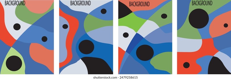 Trendige geometrische und flüssige abstrakte Hintergrund. Verwendung für Poster, Cover, Social-Media-Story, Banner, Stoffdruck, Liquid.Magazine-Cover, Boulevardblätter, Papierkunst