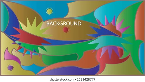 trendige geometrische und fließend abstrakte Hintergrund, Verwenden Sie für Poster, Cover, Social Media Geschichte, Banner, Stoffdruck, Flüssigkeit, Zeitschriftencover, Boulevardblätter, Papierkunst