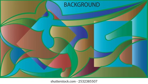 trendy geometric and fluid abstract background, Use for poster, cover, social media story, banner, fabric print,liquid,magazine covers, tabloids,paper art