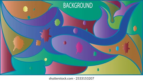 trendy geometric and fluid abstract background, Use for poster, cover, social media story, banner, fabric print,liquid,magazine covers, tabloids,paper art