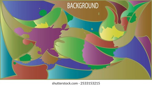 trendy geometric and fluid abstract background, Use for poster, cover, social media story, banner, fabric print,liquid,magazine covers, tabloids,paper art