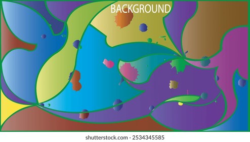 trendy geometric and fluid abstract background, Use for poster, cover, social media story, banner, fabric print,liquid,magazine covers, tabloids,paper art