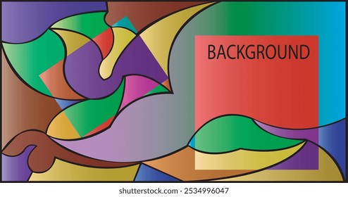 plano de fundo geométrico e fluido abstract moderno, uso para cartaz, capa, história de mídia social, banner, impressão de tecido, líquido, capas de revistas, tabloides, arte em papel