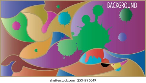 plano de fundo geométrico e fluido abstract moderno, uso para cartaz, capa, história de mídia social, banner, impressão de tecido, líquido, capas de revistas, tabloides, arte em papel