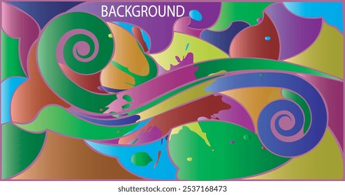 fondo abstracto geométrico y fluido de moda, uso para póster, portada, historia de redes sociales, Anuncio, impresión de tela, líquido, cubiertas de revistas, tabloides, arte en papel