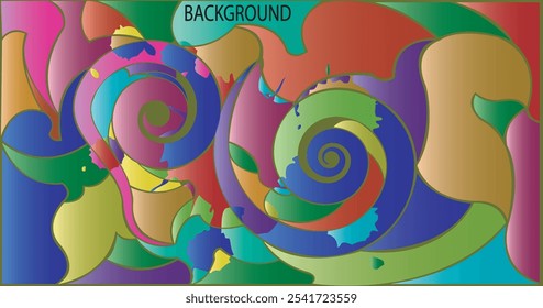 trendy geometric and fluid abstract background, Use for poster, cover, social media story, banner, fabric print,liquid,magazine covers, tabloids,paper art