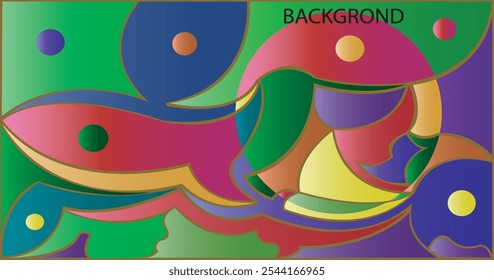 trendy geometric and fluid abstract background, Use for poster, cover, social media story, banner, fabric print,liquid,magazine covers, tabloids,paper art