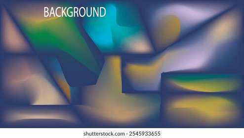 trendige geometrische und fließend abstrakte Hintergrund, Verwenden Sie für Poster, Cover, Social Media Geschichte, Banner, Stoffdruck, Flüssigkeit, Zeitschriftencover, Boulevardblätter, Papierkunst