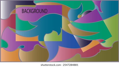 trendy geometric and fluid abstract background, Use for poster, cover, social media story, banner, fabric print,liquid,magazine covers, tabloids,paper art
