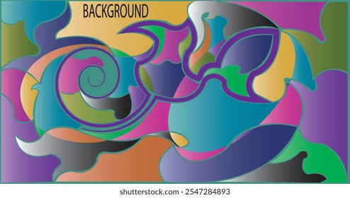 trendy geometric and fluid abstract background, Use for poster, cover, social media story, banner, fabric print,liquid,magazine covers, tabloids,paper art
