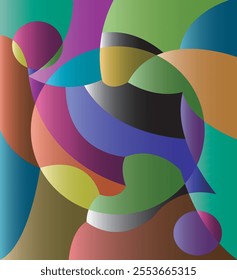 trendy geometric and fluid abstract background, Use for poster, cover, social media story, banner, fabric print,liquid,magazine covers, tabloids,paper art