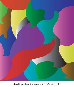trendy geometric and fluid abstract background, Use for poster, cover, social media story, banner, fabric print,liquid,magazine covers, tabloids,paper art
