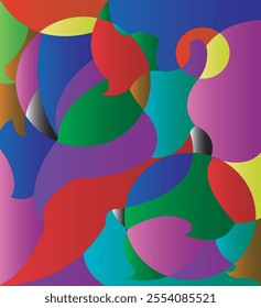 trendy geometric and fluid abstract background, Use for poster, cover, social media story, banner, fabric print,liquid,magazine covers, tabloids,paper art