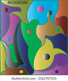 trendy geometric and fluid abstract background, Use for poster, cover, social media story, banner, fabric print,liquid,magazine covers, tabloids,paper art