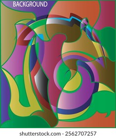 trendy geometric and fluid abstract background, Use for poster, cover, social media story, banner, fabric print,liquid,magazine covers, tabloids,paper art