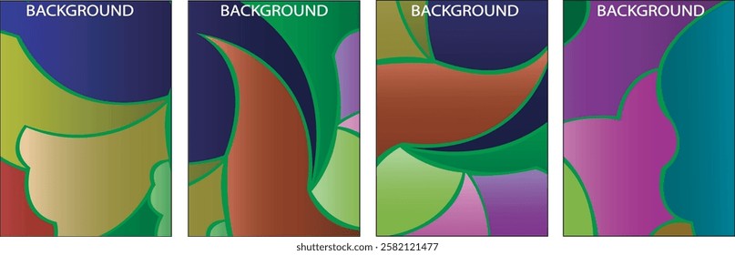 trendy geometric and fluid abstract background. Use for poster, cover, social media story, banner, fabric print,liquid.magazine covers, tabloids,paper art