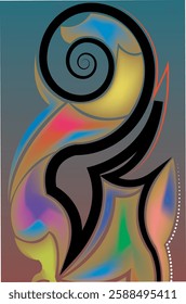 trendy geometric and fluid abstract background. Use for poster, cover, social media story, banner, fabric print,liquid.magazine covers, tabloids,paper art