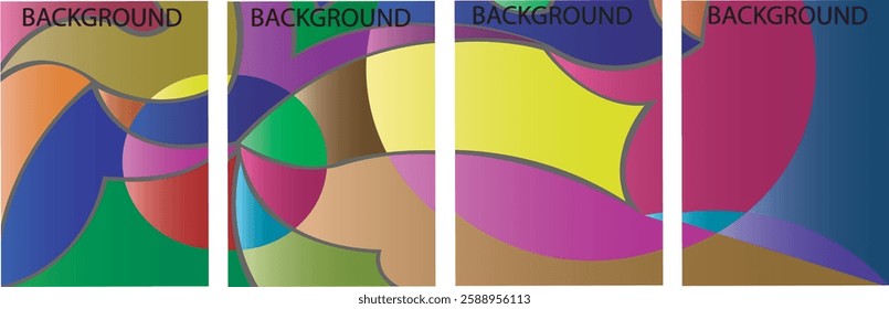 trendy geometric and fluid abstract background. Use for poster, cover, social media story, banner, fabric print,liquid.magazine covers, tabloids,paper art