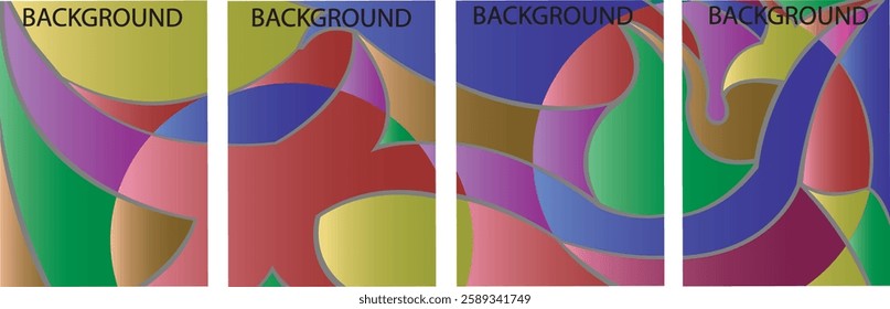 trendy geometric and fluid abstract background. Use for poster, cover, social media story, banner, fabric print,liquid.magazine covers, tabloids,paper art