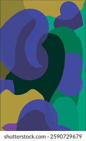 trendy geometric and fluid abstract background. Use for poster, cover, social media story, banner, fabric print,liquid.magazine covers, tabloids,paper art