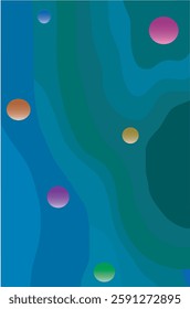 trendy geometric and fluid abstract background. Use for poster, cover, social media story, banner, fabric print,liquid.magazine covers, tabloids,paper art