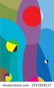 trendy geometric and fluid abstract background. Use for poster, cover, social media story, banner, fabric print,liquid.magazine covers, tabloids,paper art