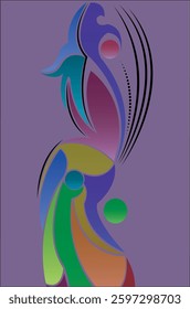 trendy geometric and fluid abstract background. Use for poster, cover, social media story, banner, fabric print,liquid.magazine covers, tabloids,paper art
