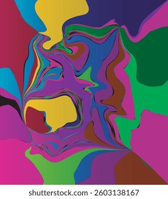 trendy geometric and fluid abstract background. Use for poster, cover, social media story, banner, fabric print,liquid.magazine covers, tabloids,paper art
