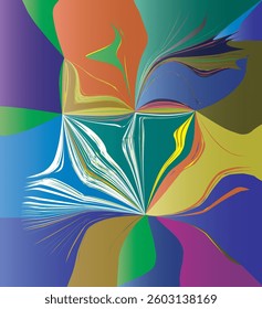 trendy geometric and fluid abstract background. Use for poster, cover, social media story, banner, fabric print,liquid.magazine covers, tabloids,paper art
