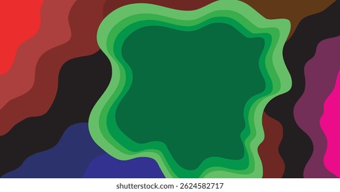 trendy geometric and fluid abstract background, Use for poster, cover, social media story, banner, fabric print,liquid,magazine covers, tabloids,paper art
