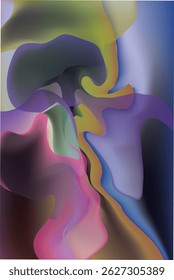 trendy geometric and fluid abstract background. Use for poster, cover, social media story, banner, fabric print,liquid.magazine covers, tabloids,paper art,eps10