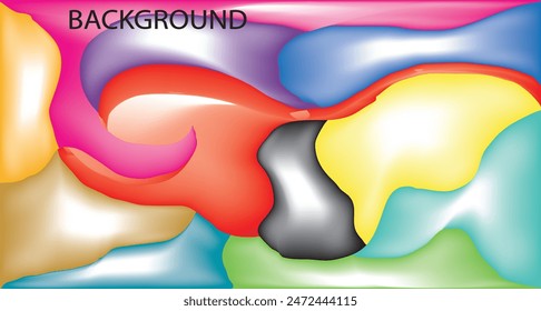 trendy geometric and fluid abstract  background,background with light effects, Use for poster, cover, social media story, banner, fabric print,liquid,magazine covers, tabloids,paper art,EPS 10