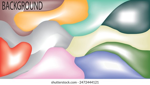 trendy geometric and fluid abstract  background,background with light effects, Use for poster, cover, social media story, banner, fabric print,liquid,magazine covers, tabloids,paper art,EPS 10