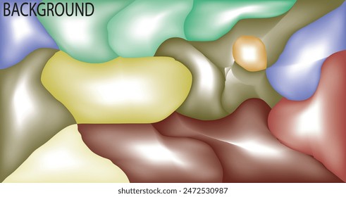 trendy geometric and fluid abstract  background,background with light effects, Use for poster, cover, social media story, banner, fabric print,liquid,magazine covers, tabloids,paper art,EPS 10