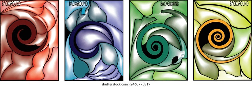 trendy geometric and fluid abstract colorful rainbow gradient background. Use for poster, cover, social media story, banner, and fabric print,liquid.