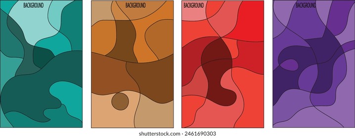 trendy geometric and fluid abstract colorful rainbow gradient background. Use for poster, cover, social media story, banner, and fabric print,liquid.