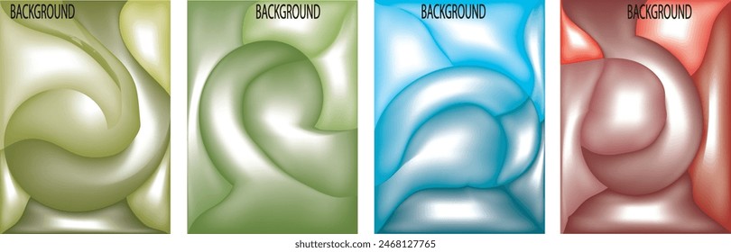 trendy geometric , fluid abstract colorful rainbow gradient background. Use for poster, cover, social media story, banner,  fabric print,liquid,eps 10