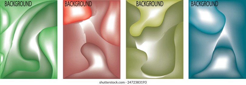 trendy geometric , fluid abstract colorful rainbow gradient background. Use for poster, cover, social media story, banner,  fabric print,liquid,eps 10