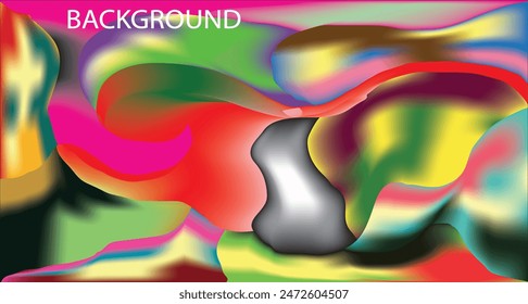 trendy geometric and fluid abstract colorful background,background with light effects, Use for poster, cover, social media story, banner, fabric print,liquid,magazine covers, tabloids,paper art,EPS 10