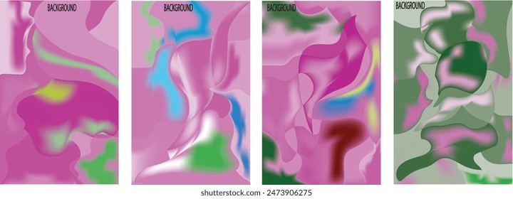 trendy geometric and fluid abstract colorful background,background with light effects, Use for poster, cover, social media story, banner, fabric print,liquid,magazine covers, tabloids,paper art,EPS 10