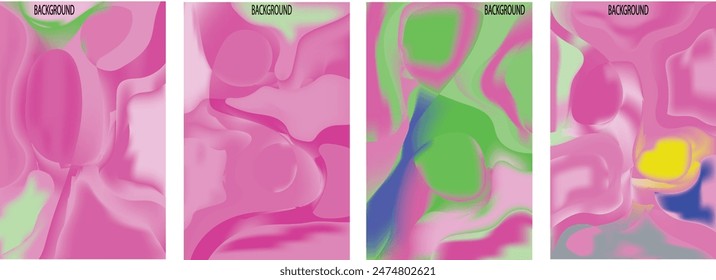 trendy geometric and fluid abstract colorful background,background with light effects, Use for poster, cover, social media story, banner, fabric print,liquid,magazine covers, tabloids,paper art,EPS 10