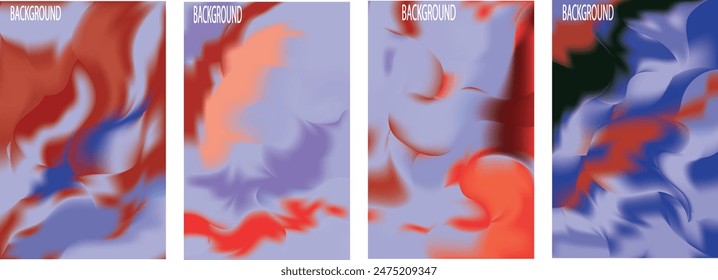 trendy geometric and fluid abstract colorful background,background with light effects, Use for poster, cover, social media story, banner, fabric print,liquid,magazine covers, tabloids,paper art,EPS 10