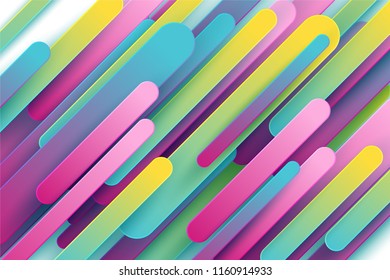 Trendy geometric gradient shapes flowing background. Modern sport poster. Vector flowing gradient dynamic layered paper cut shapes landing page background, sport magazine minimal cover.