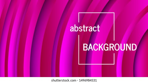 Trendy geometric purple background with abstract circles shapes. Banner design. Futuristic dynamic pattern design. Vector illustration