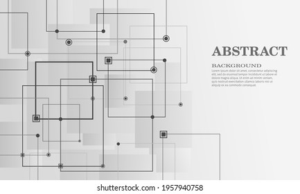 trendy geometric white background, elegant background technology, perfect for advertisements, posters, presentations, website backgrounds etc.