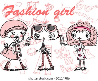 Trendy girls