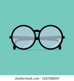 Trendy  glasses icon vector illustration 